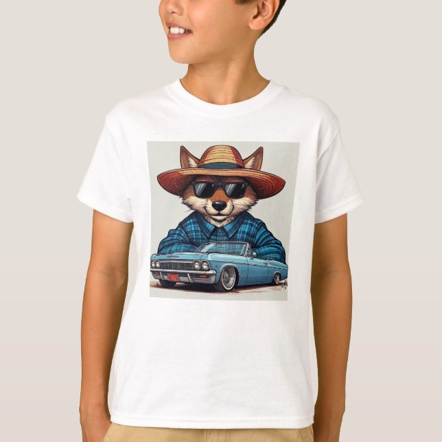 Camiseta Zorro Lowrider (Anverso)
