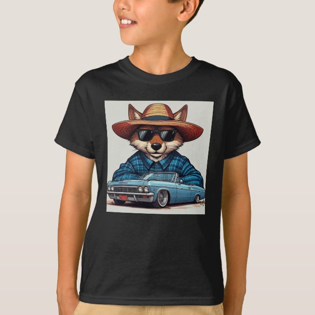 Camiseta Zorro Lowrider (Anverso)