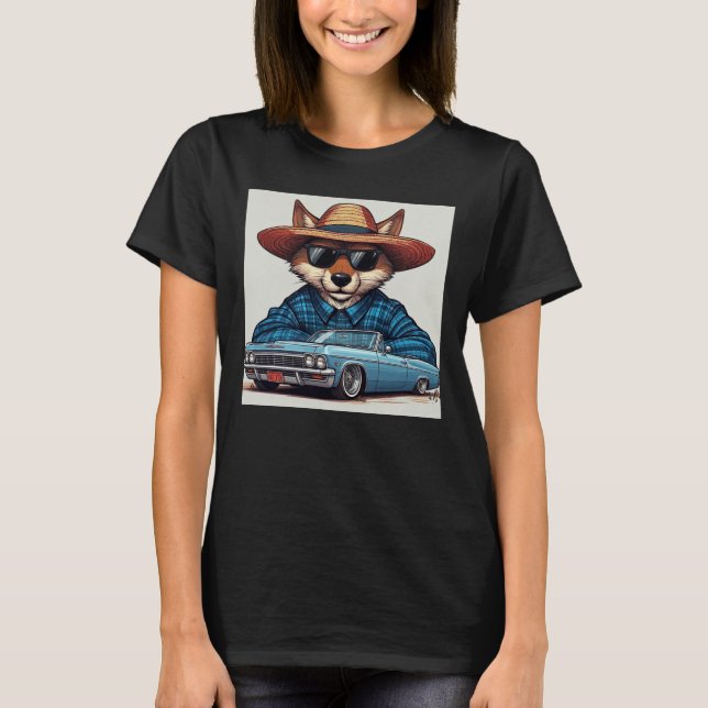 Camiseta Zorro Lowrider (Anverso)