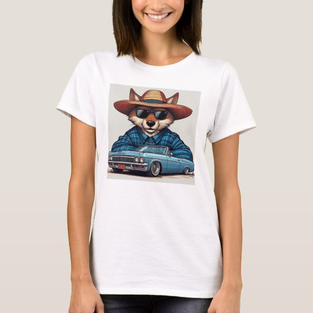 Camiseta Zorro Lowrider (Anverso)