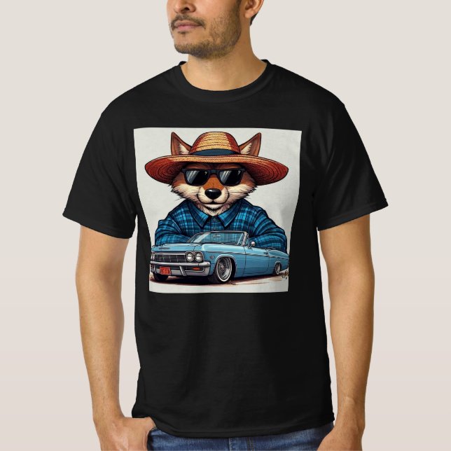 Camiseta Zorro Lowrider (Anverso)