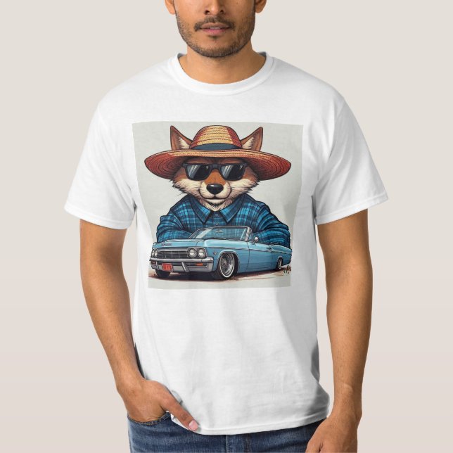 Camiseta Zorro Lowrider (Anverso)