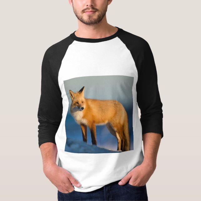 Camiseta Zorro marrón (Anverso)