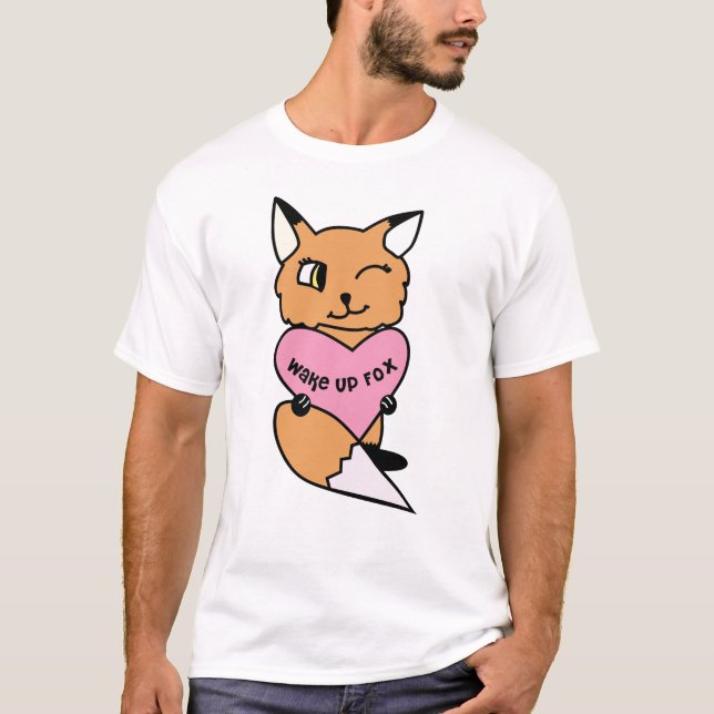 Camiseta Zorro N Corazón (Anverso)