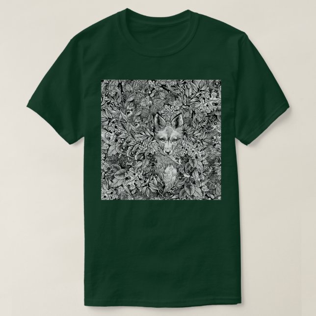 Camiseta Zorro ocultante (Diseño del anverso)