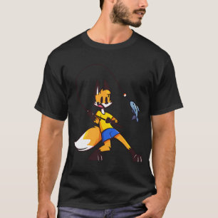 Camiseta zorro pescador
