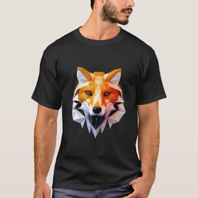Camiseta Zorro Polígono (Anverso)