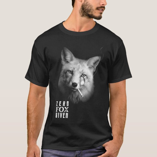 Camiseta Zorro Sin Preocupaciones (Anverso)