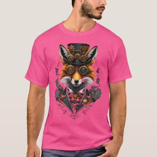 Camiseta Zorro Steampunk Con Goggles Y Material Artístico G