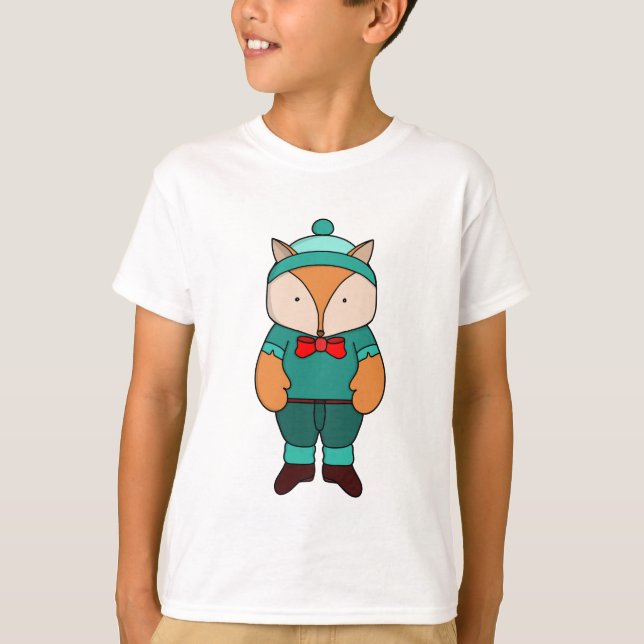 Camiseta Zorro verde lindo (Anverso)