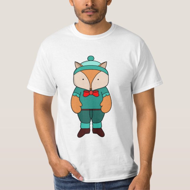 Camiseta Zorro verde lindo (Anverso)