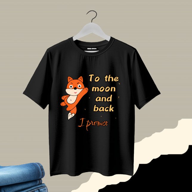 Camiseta Zorro volador lindo (Subido por el creador)