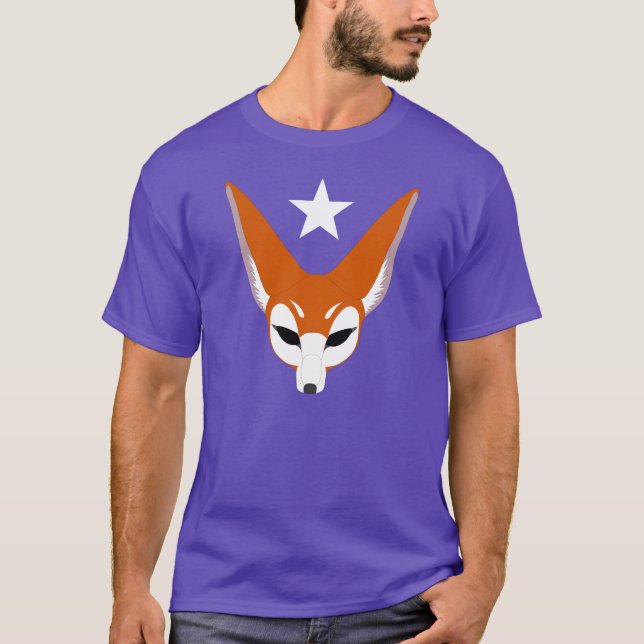 CAMISETA ZORRO Y ESTRELLA DEL BLANCO (Anverso)