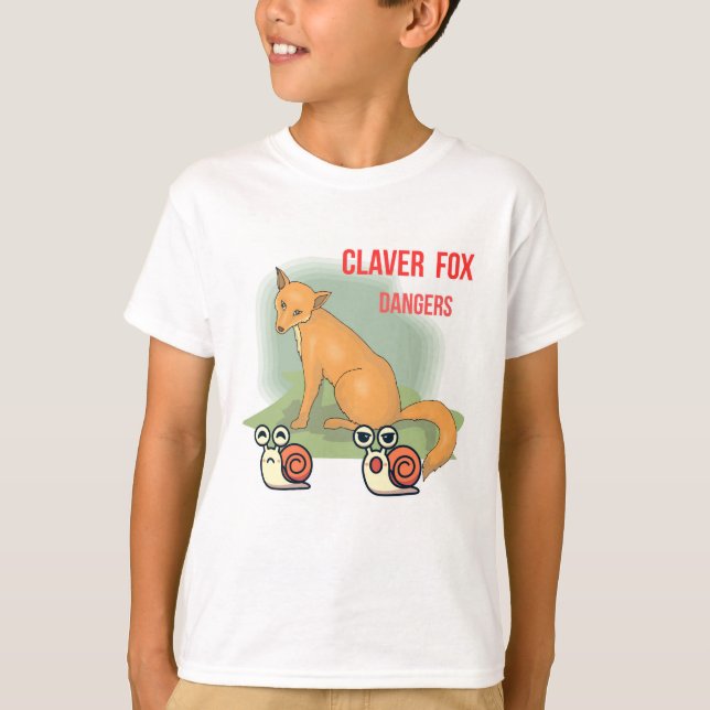 CAMISETA ZORROS CLAVER PELIGROS (Anverso)