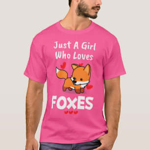 Camiseta Zorros de amor de Zorro animal