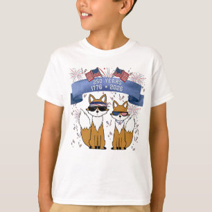 Camiseta Zorros geniales del 250 aniversario