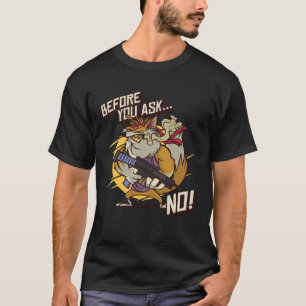 Camiseta Zorros rojos armados antes de que le preguntes a n
