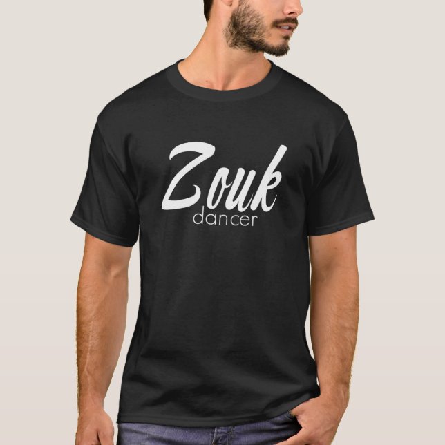 Camiseta Zouk Dancer Fitted Scoop  (Anverso)