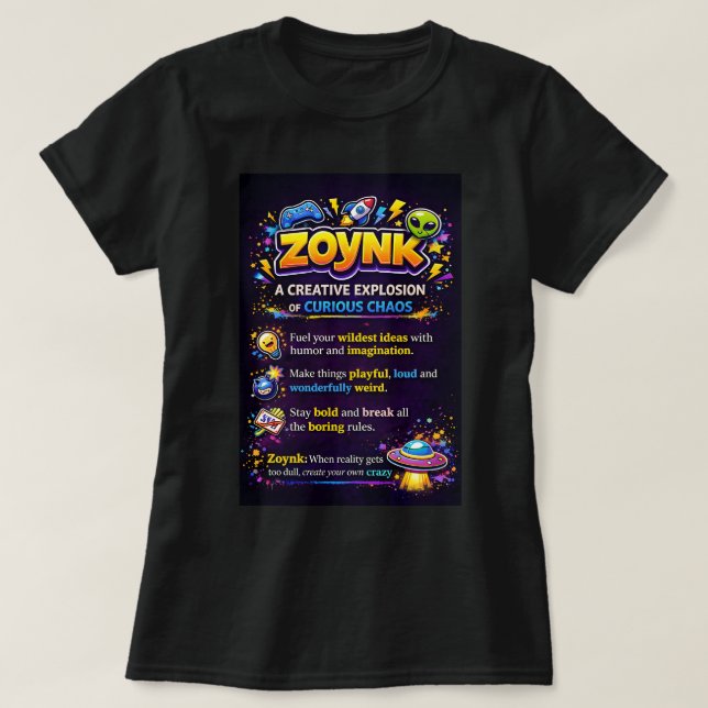 Camiseta Zoynk & Bright 0046836 (Diseño del anverso)