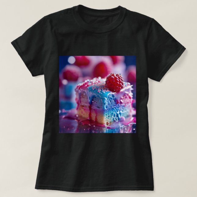 Camiseta ZOYNK Dream World Picture Art Berry Cake (Diseño del anverso)