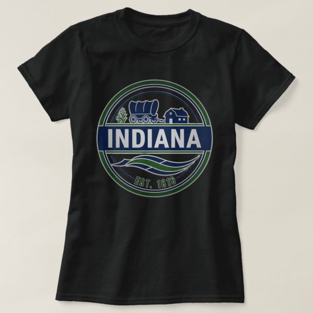 Camiseta ZOYNK T-Shirt Graphics Indiana 0045230 (Diseño del anverso)
