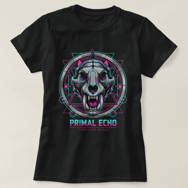 Camiseta ZOYNK T-Shirt Graphics Primal Echo 0045181 (Diseño del anverso)