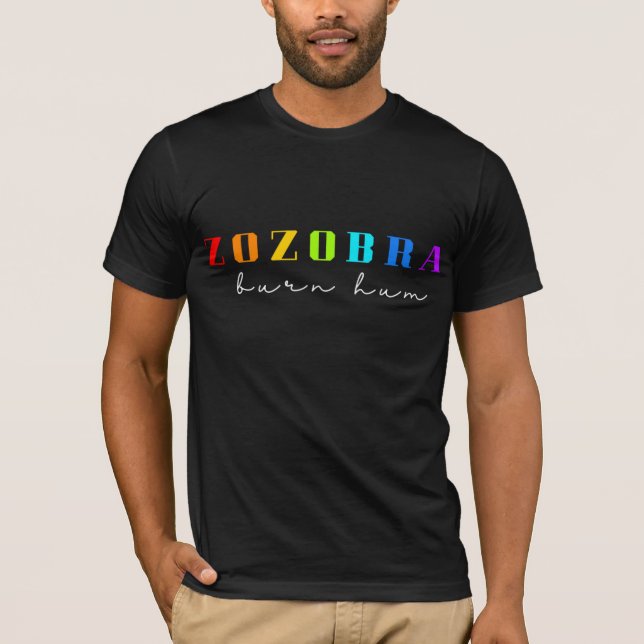 Camiseta ¡Zozobra Santa Fe, NM Gloom Away! ¡Quemarlo! (Anverso)