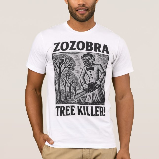 Camiseta Zozobra Tree Killer (Anverso)