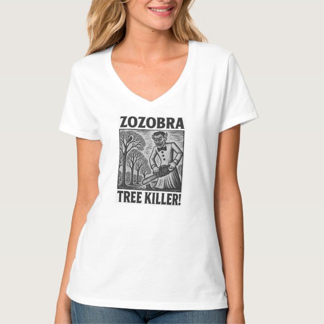 Camiseta Zozobra Tree Killer T-Shirt (Anverso)