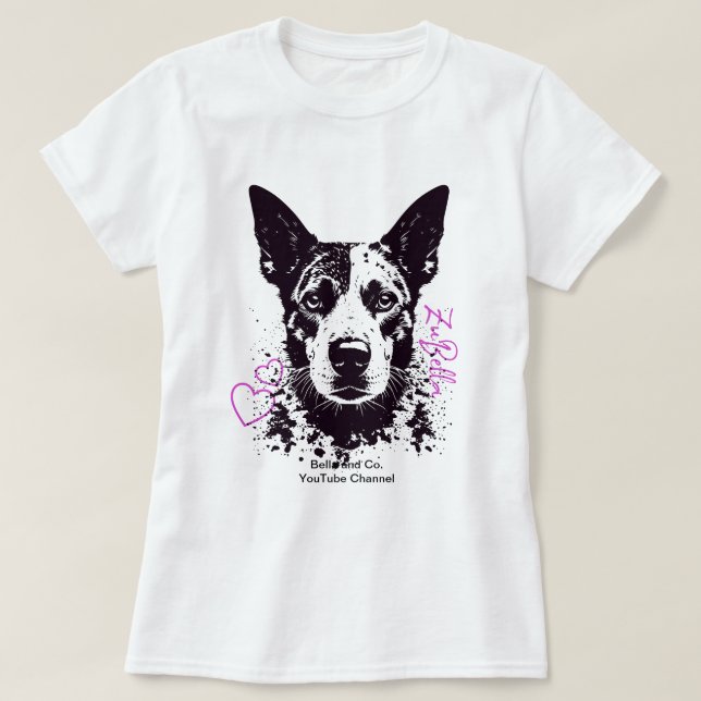 Camiseta ZuBella (Diseño del anverso)