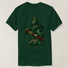 Camiseta Zucchini Shadow Strike — Lucha de Ninja Retro Vint