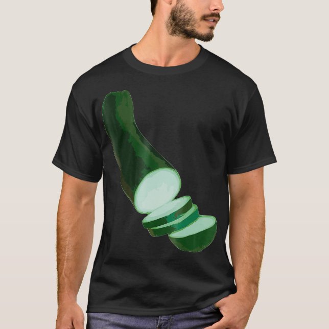 Camiseta Zucchini Squash Halloween Veggie Salad Gr (Anverso)