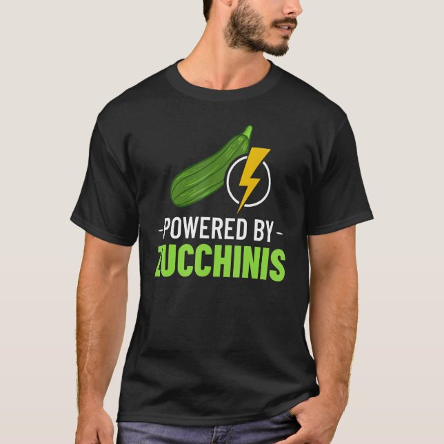 Camiseta Zucchini Vegetable Bread Fries Noodle Lasagna Plan (Anverso)