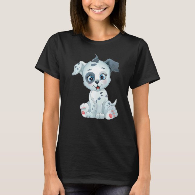 Camiseta Zuckersüßer Baby Dalmatina Hunde Puppy (Anverso)