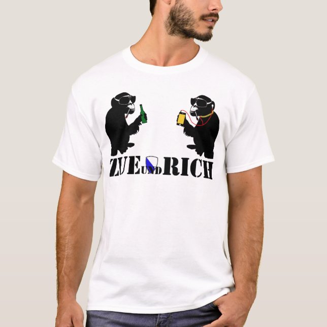 Camiseta zue y rich (Anverso)