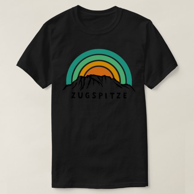 Camiseta Zugspitze Garmisch Partenkirchen Bavaria Senderism (Diseño del anverso)