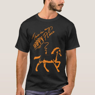 Camiseta Zum Reiten Geboren Horses Chica Rider Horse Gira