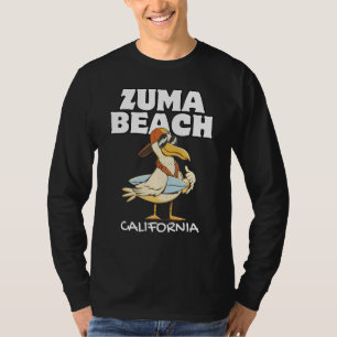 Camiseta ZUMA BEACH CALIFORNIA Surf Vintage Sunset Surfing