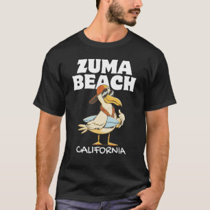 Camiseta ZUMA BEACH CALIFORNIA Surf Vintage Sunset Surfing