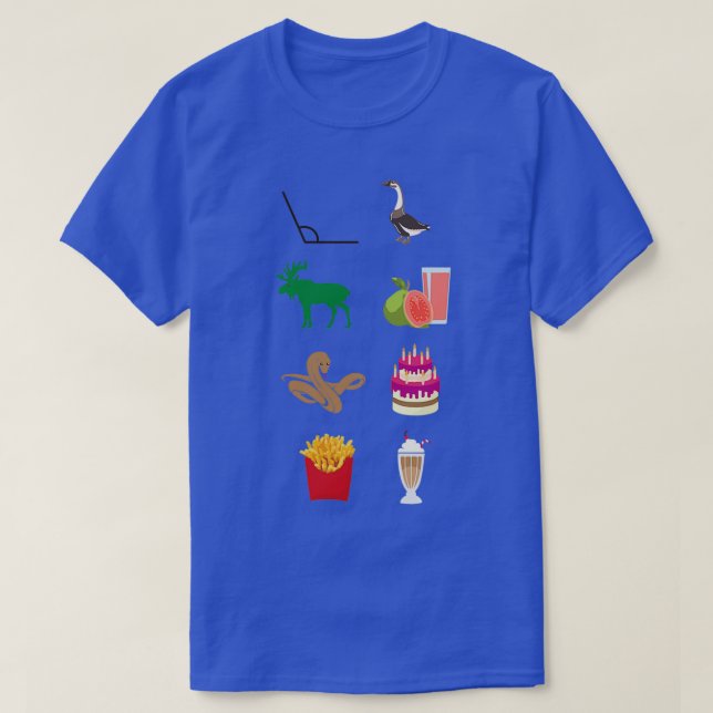 Camiseta Zumo de guayaba de ganso verde lechoso Verticoso (Diseño del anverso)