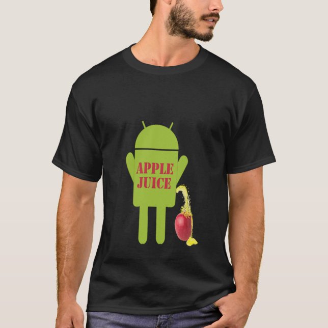 CAMISETA ZUMO DE MANZANA (Anverso)