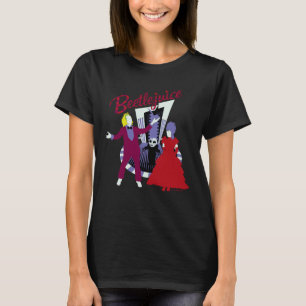 Camiseta Zumo de remolacha   Beetlejuice & Lydia Boda