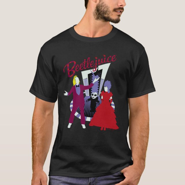 Camiseta Zumo de remolacha | Beetlejuice & Lydia Boda (Anverso)