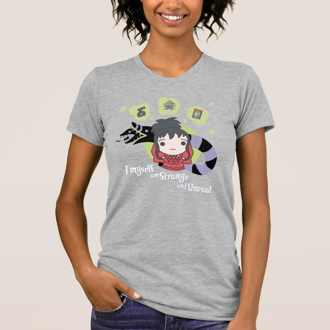 Camiseta Zumo de remolacha | Chibi Lydia "Extraña e inusual (Anverso)