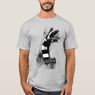 Camiseta Zumo de remolacha   Ilustracion de gusano de arena