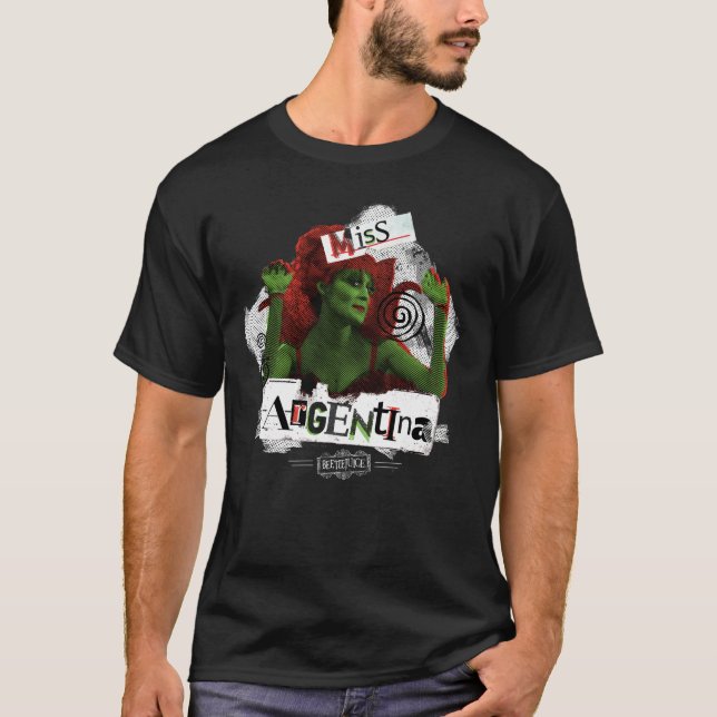 Camiseta Zumo de remolacha | Miss Argentina (Anverso)