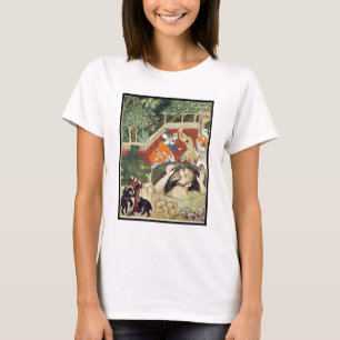 Camiseta Zumrud Shah falls into a pit and is beaten by gard