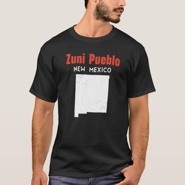 Camiseta Zuni Pueblo USA Estados Unidos Viajar Nuevo México (Anverso)