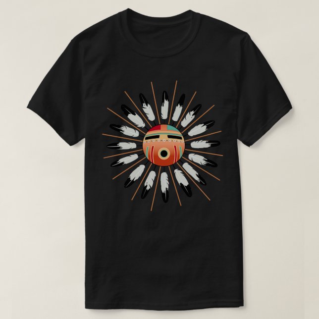 Camiseta Zuni Sun God (Diseño del anverso)