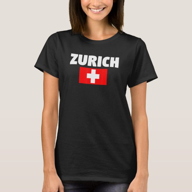 Camiseta Zurich Switzerland (Anverso)